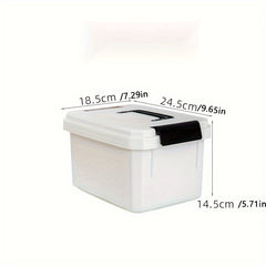 Plastic Medical Box Large Capacity First Aid Medicine Storage Box