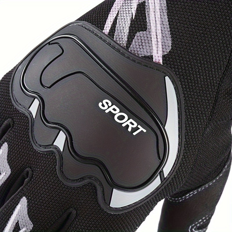 1pair Cycling Gloves Motorcycle Protective Non-slip Gloves