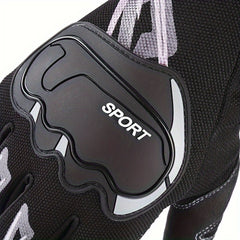 1pair Cycling Gloves Motorcycle Protective Non-slip Gloves