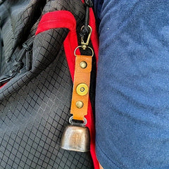 Bear Bell Backpack Pendant Keychain for Hiking Camping
