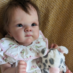 Adorable Reborn Dolls with Soft Touch and Rooted Hair - Family Gift