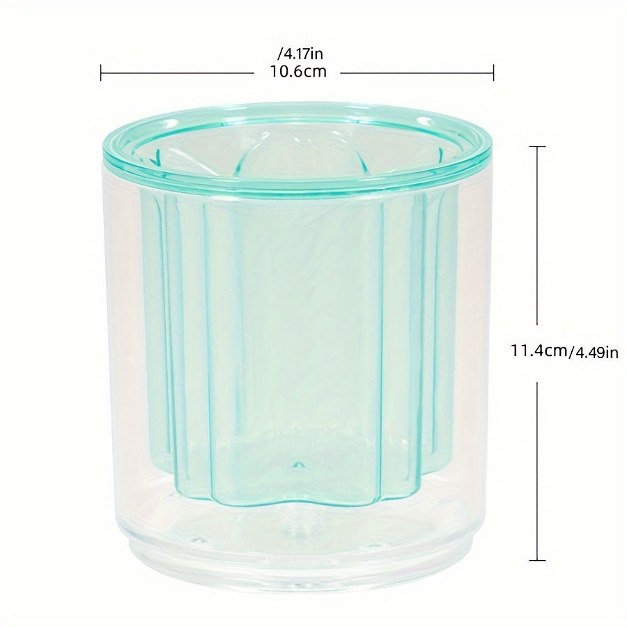 Rotating Clear Pen Storage Organizer