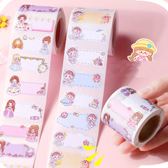 300pcs Custom Name Stickers for School and Scrapbooking