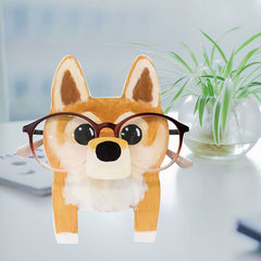 Men's Retro Animal Glasses Storage Bracket