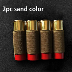 2pcs Ammo Storage Hook And Loop 4-hole Shell Holder