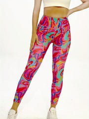 Colorful Yoga Pants High Waist Slimming Leggings