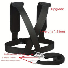 Strength Training Sled Pull Back Belt Fitness Resistance Training Strap