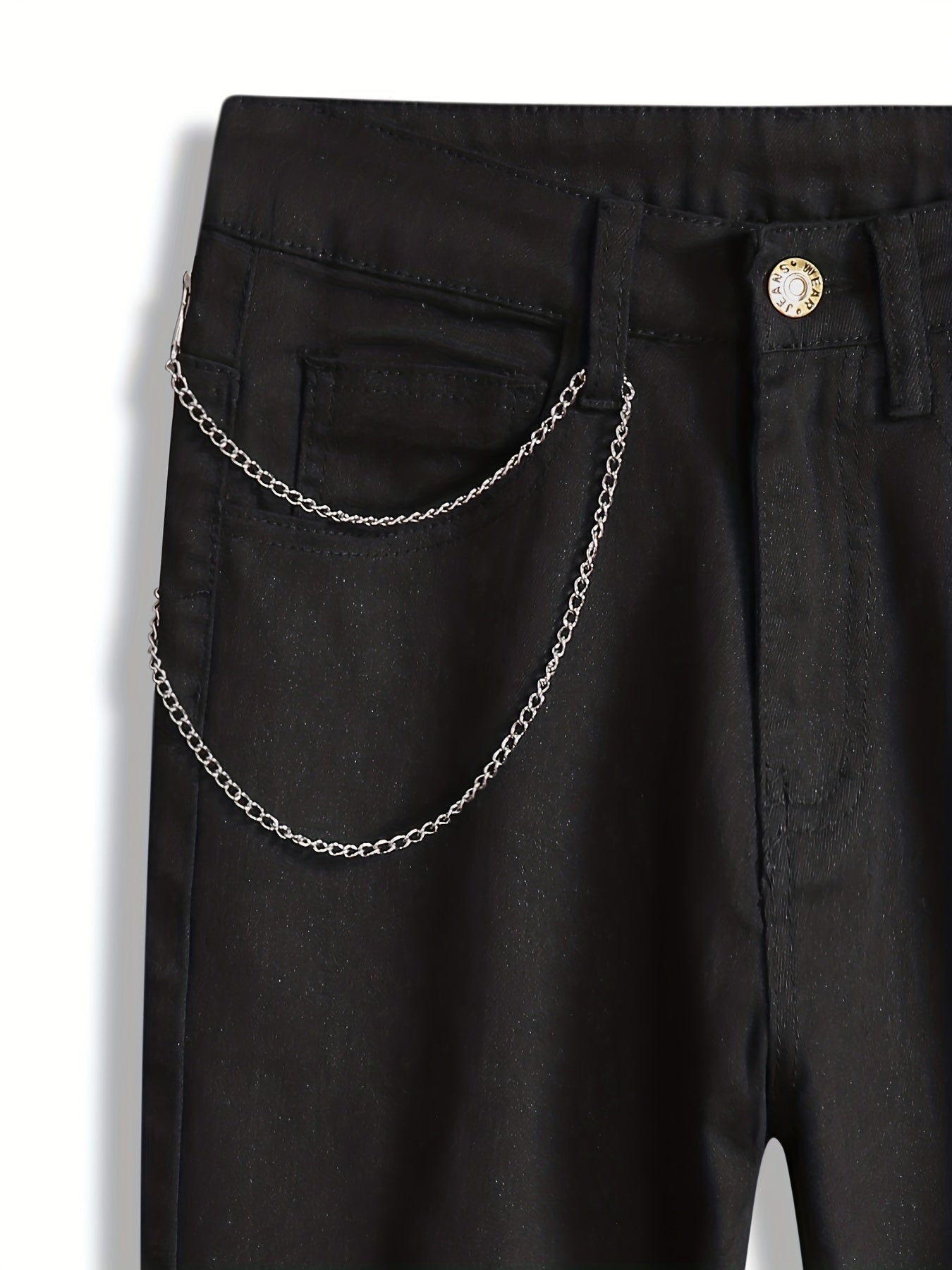 Slim Fit Jeans Mens Casual Stretch Street Style Denim Pants