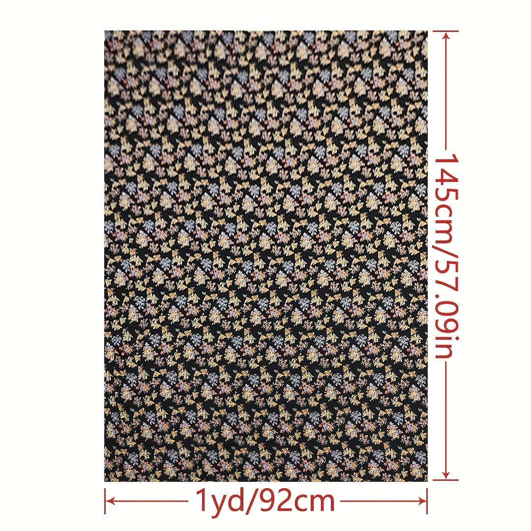 1pc Artificial Cotton Fabric Diy Cloth Pants Dress Fabric Diy Quilt Cut Size 1ya