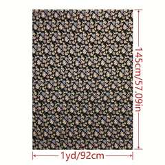 1pc Artificial Cotton Fabric Diy Cloth Pants Dress Fabric Diy Quilt Cut Size 1ya