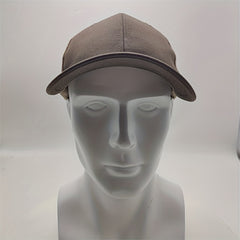 Adjustable Sunshade Mens Mesh Peaked Cap With Embroidery