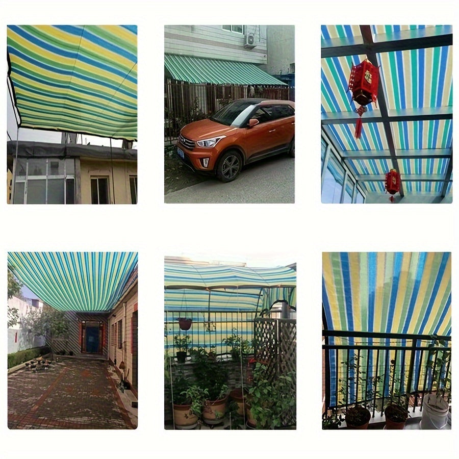1pc Outdoor Sunshade Sail Garden Sunscreen Net