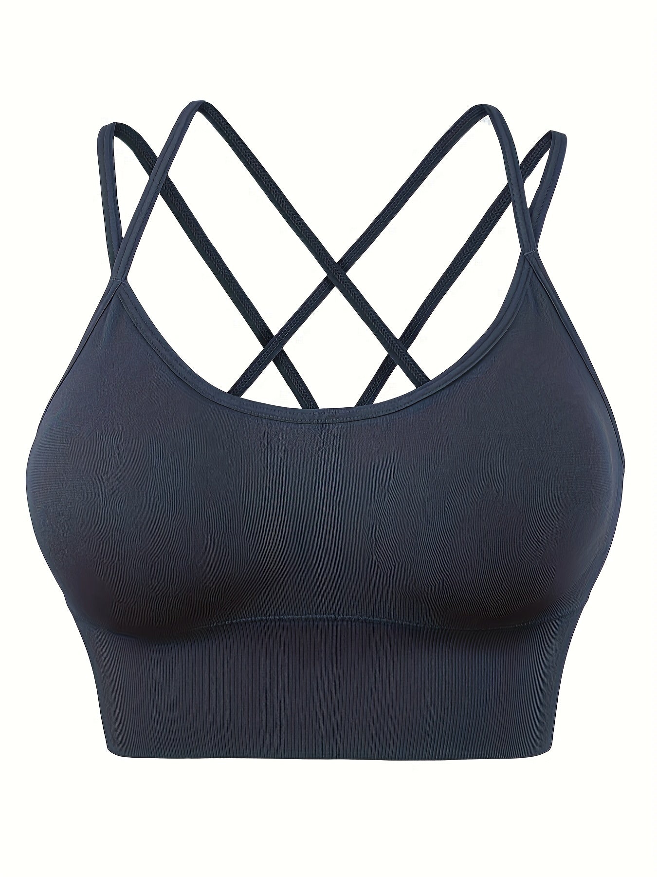 5pcs Cross Back Sports Bras Criss Cross Beauty Back Sports Bra for Women