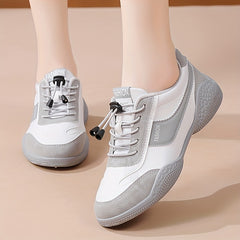 Women's Lightweight Running Shoes Lace up Casual Sneakers