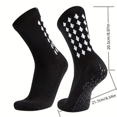 Men's Mid Crew Sport Socks - Sweat Absorbing, Comfy & Breathable Socks