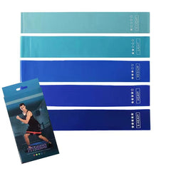 5 Pack Resistance Tapes - Stylish Bands for Workouts