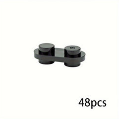 50pcs 1X2 Round Stud Blocks Double Sided Building Toy