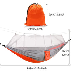 Lightweight Hammock with Mosquito Net for Outdoor Comfort