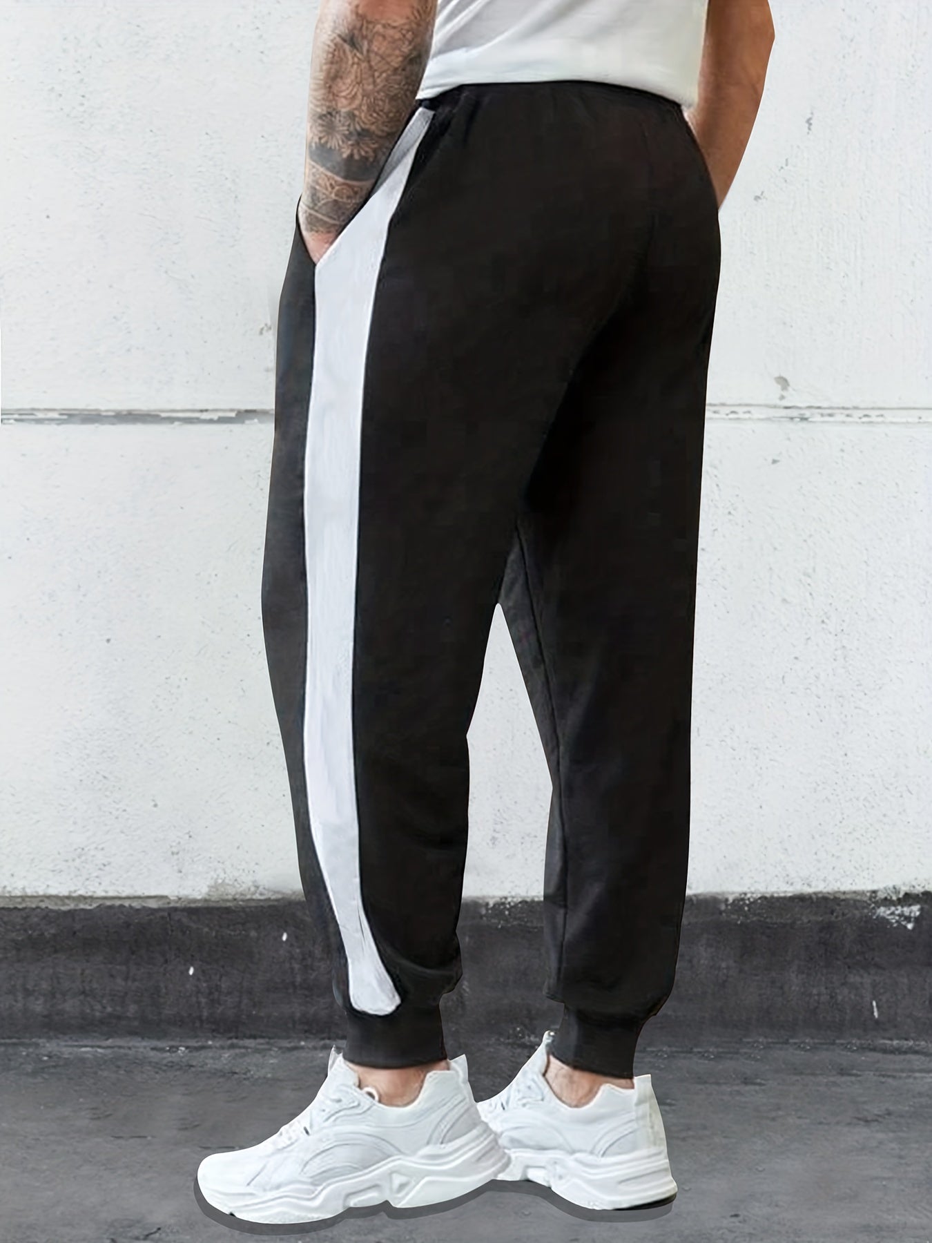Men's Spider Graphic Print Street Style Pants for Halloween