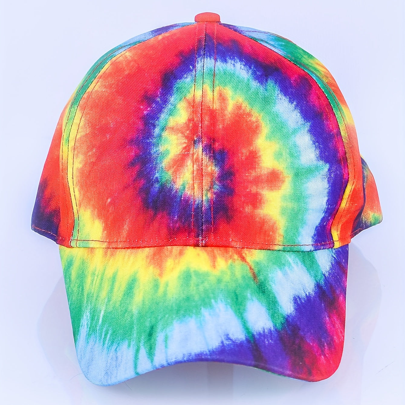 Pride Rainbow Baseball Cap Tie Dye Printed Lightweight Dad Hats