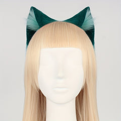 Cat Ear Hair Hoop Plush Headwear for Live Photo Props