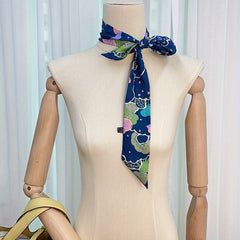 Cloud Sea Star Pattern Ribbon Scarf Headband Neck Wrist Scarf
