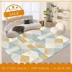 Nordic Large Area Carpet for Living Room Bedroom Machine Washable