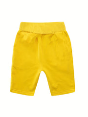 Boys Basketball Shorts Drawstring Waist Pockets Casual Kids Clothes