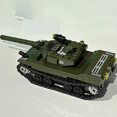 ABS Tank Model Kit Golden & Army Green Educational Toy