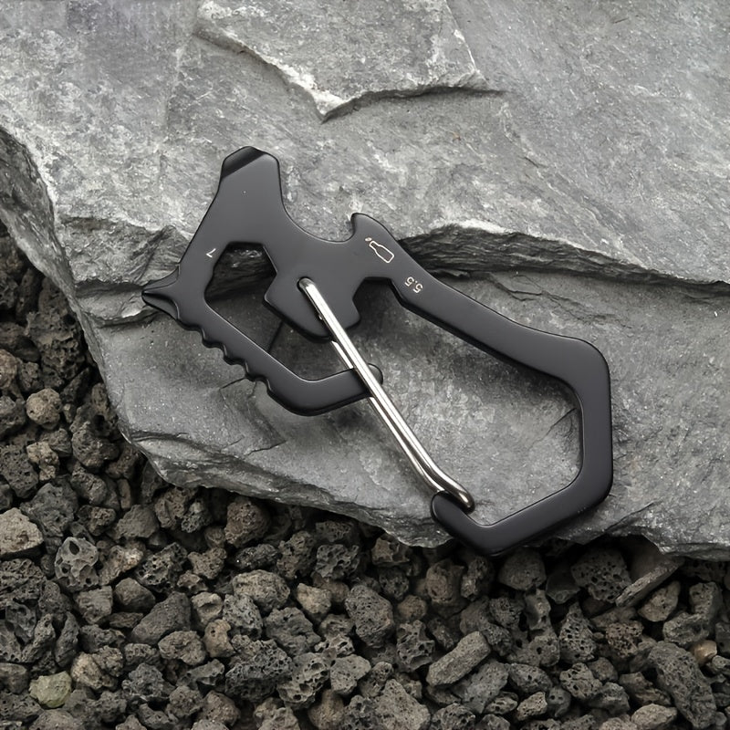 Portable Multifunctional Carabiner: Ideal for Outdoor Activities