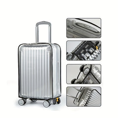 Clear PVC Luggage Protector Cover Waterproof Travel Case Cover