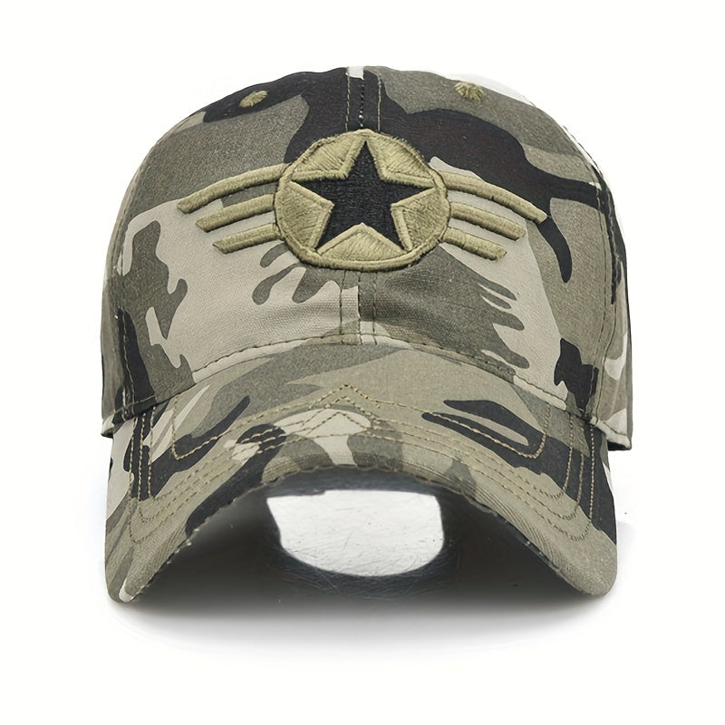 Army Baseball Cap Military Camouflage Hat Embroidered Cap