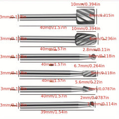 6pcs Drill Bit Set Rotary Tool Cutting Tools For Woodworking