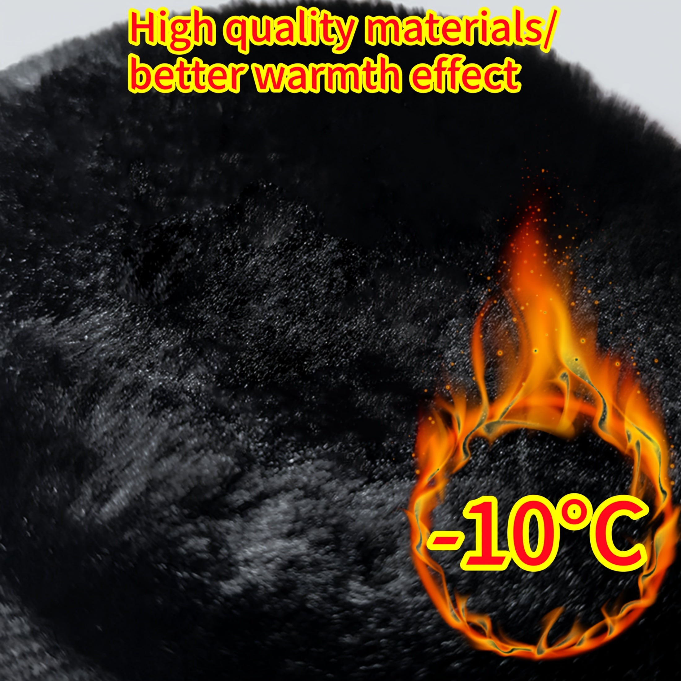 Winter Ear Warmers Insulated Ear Muffs Stretch Fit Soft Non Electric Ear Covers