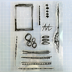 Cartoon Transparent Stamp for DIY Scrapbooking