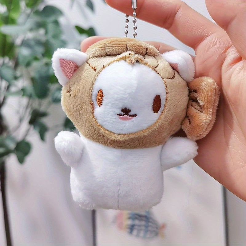 Cartoon Cat Pendant for Backpack Stylish Travel Accessory