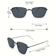3 Pairs Men's Sunglasses UV Resistant for Holiday Party