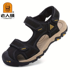 LAORENTOU Men's Anti Collision Sandals Beach Shoes Summer