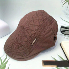 Adjustable Mens Peaked Cap for Outdoor Sport