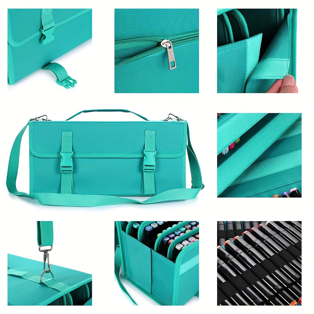 Large Capacity Student Marker Pen Pouch Storage Bag