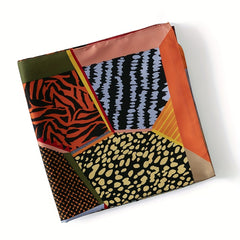 Bandana Silk Tube Top Shawl Scarf Wrap Handle Charm Gift