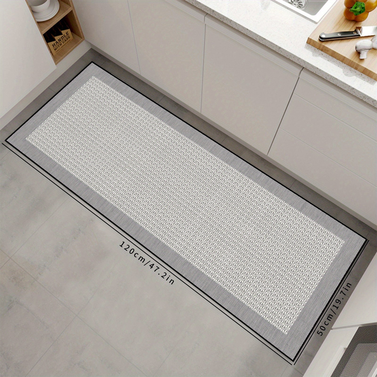 Anti Slip Kitchen Floor Mats Dirt Resistant Waterproof Wear Resistant