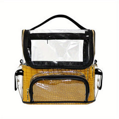 Clear Waterproof Makeup Artist Travel Case Cosmetic Bag