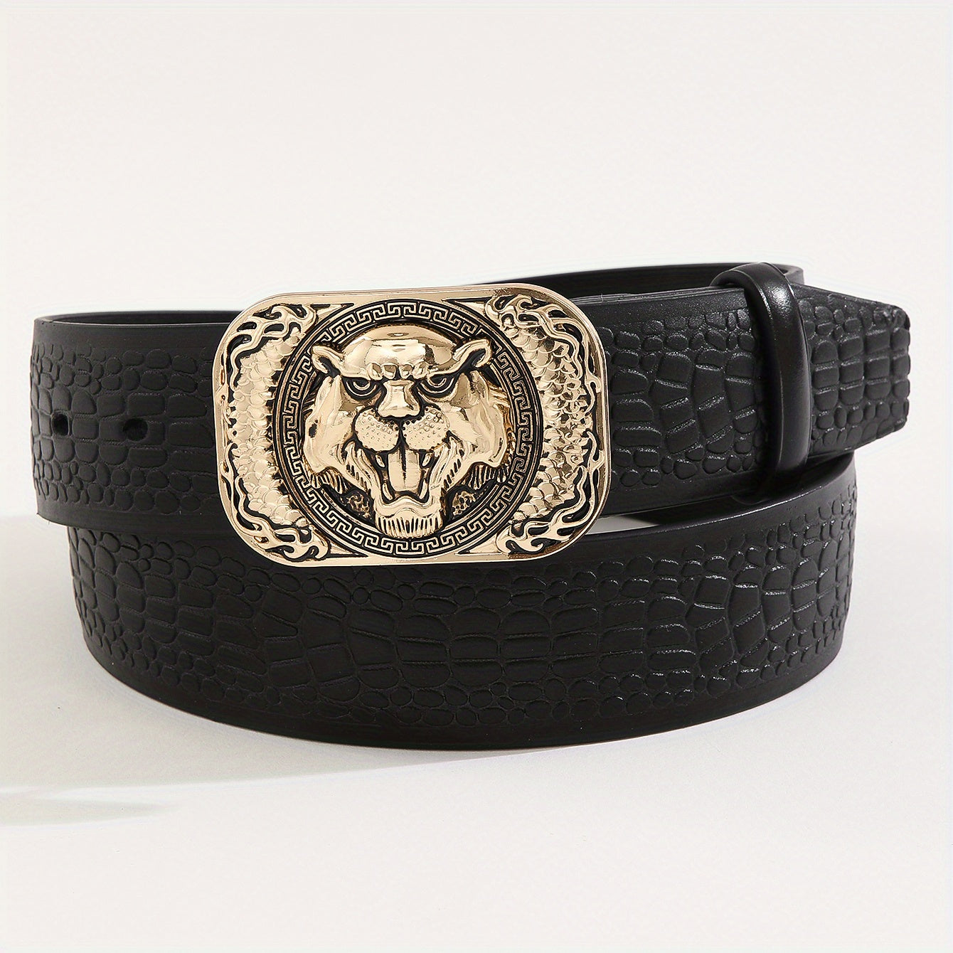 Men's Casual Business Buckle Belt for Outdoor Party Holiday