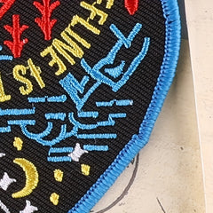 2pcs Teen Embroidery DIY Patches - Clothes Backpack Hat Party Gift