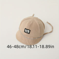 Unisex Sunshade Bucket Hat with M Label for Kids