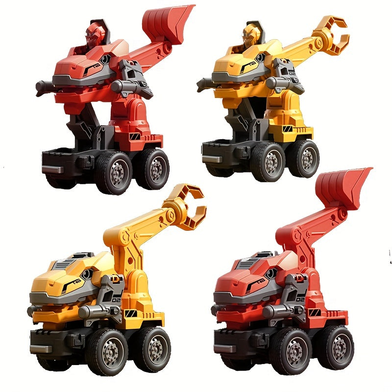 Inertial Engineering Car Kids Toy Dinosaur Robot