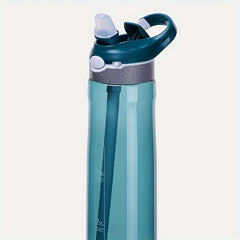 Portable Sports Water Cup With Straw Leakproof