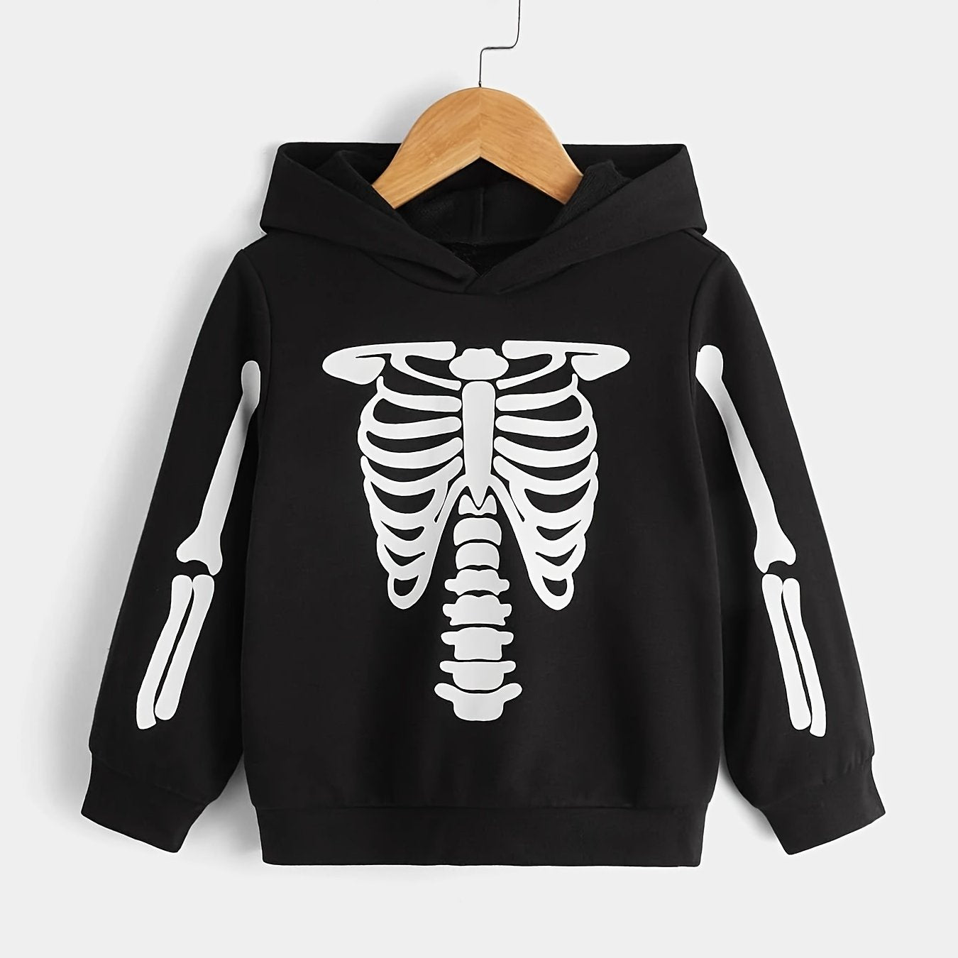 Boy's Skeleton Hoodie for Halloween