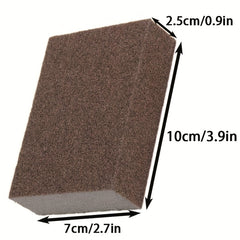 8pcs Sanding Sponges Metal Wood Polishing Kitchen Grill Cleaning Tools
